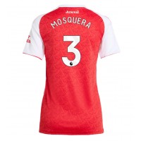 Arsenal Cristhian Mosquera #3 Domáci Ženy futbalový dres 2025-26 Krátky Rukáv
